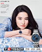 #v-鉴赏#TISSOT 杜鲁尔系列【此刻·由我】：全球代言人刘亦菲 最新大片摄影/@柳宗源 ​​​​