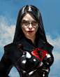 The Baroness, Miguel Mercado : I always thought that she stood out from the rest of the characters in G.I. Joe. I particularly liked her round glasses.

Perhaps one day, when I have free time, I'll render this in full body, along with Cobra Commander and