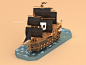 Low poly pirates! on Behance