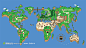 像素画游戏世界地图图片下载，现在加入素材公社即可参与传素材送现金活动
