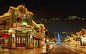 Disneyland Vacations 迪士尼乐园圣诞节夜景灯饰 :    Disneyland Main Street at Christmas 392 KB  1440*900   Wallpaper 11