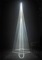 “Between You and I” - light installation by Anthony McCall.