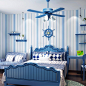 整套地中海风格卧室装饰效果图