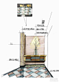 一套手绘室内设计方案