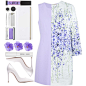 A fashion look from February 2016 featuring purple dress, Giambattista Valli and heels & pumps. Browse and shop related looks.