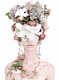 floral headdress