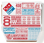 Domino披萨的包装设计