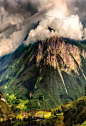 MOUNTAIN STORM, THE ALPS, SWITZERLAND