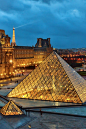 Louvre & Eiffel Tower - Paris