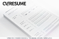 CV/Resume - Clean and Minimal : CV/Resume Features: - 6 PSD File Fully Editable - 6 Colors Variations - A4 Format (210×297 mm) - 300 DPI - CMYK Colors - Print Ready File &#;403mm bleeds&#41; - Well organized group of layers 
