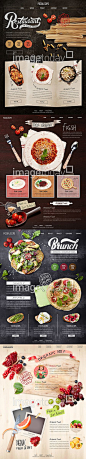 nice unconventional interface, fun web fonts, full bleed images, you can visually and emotionally taste the food. <a class="text-meta meta-tag" href="/search/?q=UX ">#UX #</a>UI #Fonts: 