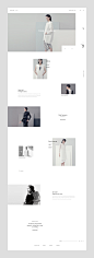 ØHLIN - B  : Web Design for a fashion brand.