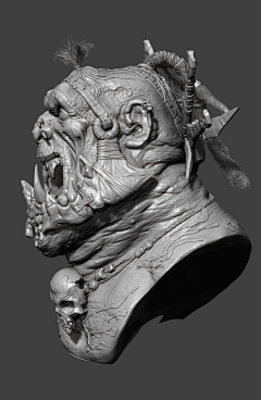 YangCX采集到参考-角色类-Zbrush