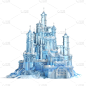 城堡,冰,绘画插图,三维图形,冰雕,宫殿,幻想,美,地名,雪