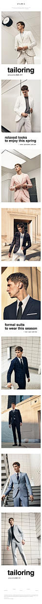 ZARA - Man editorial | Tailoring