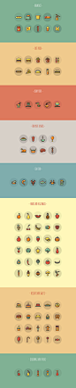 Food icon set on Behance