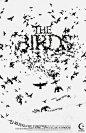 The Birds movie poster by Kyle Kim