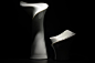 Green White Calla Candle Stands