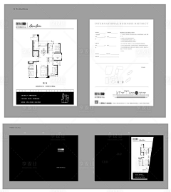 设计渣、采集到地产-折页 楼书