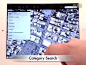 未来的手机电子地图就该是这样！UpNext 3D高清地图发布iPad和Android版 (免费) | 36氪。这个版本涵盖了近50个城市(美国)，并且整合了 Foursquare、Yelp等服务，你在使用地图功能的同时，还能方便查看Foursquare朋友的签到信息和有什么地方正在流行，点击任何一座建筑，你就可以查看里面有些什么店铺、场馆、甚至是折扣。