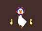 Duck Mother Day mothers day  motion cycle walk rigging motion loop illustration gif duck character animation 2d