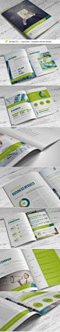 Annual Report 24 Pages : Template for an Annual Report with 24 pages made in InDesign CS5