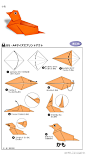 日本折纸教学（一）
瓢虫、小鱼、小猫、小鸟、小鸭子、老鼠、狐狸、花朵