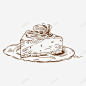 手绘蛋糕图标 装饰图案 设计 食物 UI图标 设计图片 免费下载 页面网页 平面电商 创意素材