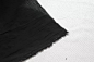 纯棉布料 外贸尾单 薄棉布 黑色 纯色 小人字纹 轻薄软 145cm宽-淘宝网