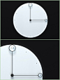 【放大镜钟】眼里只要看到现在的时间，其它多余的数字统统一边去~~这款由设计师Rafael Morgan带来的概念时钟设计，显得十分的精简，除了省去了许多装饰的图案以外刻度也抹去了。指钟上多了一个放大镜是这款钟最大特点，数字透过放大镜显示给用户，很有趣的设计吧。不过它却不能显示小于5的分针数，只能以5为单位，想像一下5分钟它一瞬间就漂过去了。每天面对这么有趣的小细节，是不是很值得拥有一个。