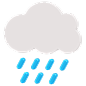 Rain, cloud - 35款天气3D图标合集 Weather 3D Icon Set