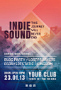 Indie Sound Flyer