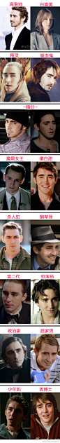 #论演员的自我修养# 你没看错他们是一个人——百变#Lee Pace#