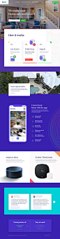 Smart Home Security Website Design<br/>by Masudur Rahman  for Orizon