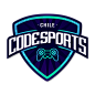 Code Sports Chile : Logotipo realizado para campeonato de Video Juego en chile, Code Sports Chile.Logo made ​​for Video Game Championship in Chile, Code Sports Chile.