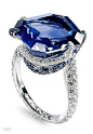 Liens蓝宝石戒指<br/>神秘幽幻的蓝宝石珠…