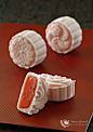 Dragon Fruit Snowskin Mooncakes