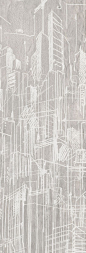 Carta da parati / Wall paper: GRATTACIELI – Lavagna #Tecnografica #ItalianWallcoverings #cartadaparati #wallpaper #bianca #white #arredamentodinterni #interiordesign #design #moderna #soggiorno #industrial #ufficio #città #progetto #ideas #livingroom #off