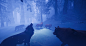 Wolves in Forest (UE4), Tyler Smith