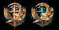 Rank icon, evan jiang : game rank medal design.