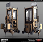 Wolfenstein: Youngblood - Control Booth HighPoly, Matthias Develtere : Made all geo on my own and used only SubD.