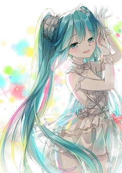 Lily元舞采集到Miku
