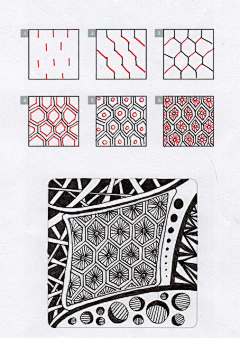 雀斑Mini采集到zentangle