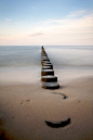 在Ückeritz海岸波罗的海
The Baltic Sea at the coast of Ückeritz.