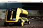 CAT Jobsite Toolbox Concept : The next generation jobsite toolbox is here. Equipped with a forklift system, two wheel hub motors, and a flip out steering mechanism this toolbox is nothing like the construction industry has seen before. No longer will work