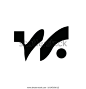 Initial W modern logo with technology and minimal concept