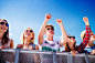 Teenagers at summer music festival having good time by Jozef Polc on 500px