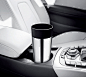 丹麦原装进口 Stelton 车用不锈钢 单手安全保温茶水饮料杯 现货