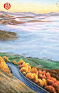 《风景绘Ⅱ》——巍峨的雪山，斑斓的树林，茫茫的云海，壮美的草原……请随着我们一起，用画笔跨越万水千山，去追寻那天地间至美的所在！