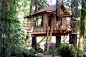 Treehouse Point, Nelson Treehouse and Supply, Treehouse, treehouse resort, issaquah, washington, eco hotel